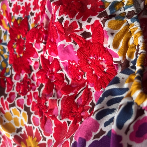 Savanna Jane Multicolor Floral Blouse - Picture 4 of 5